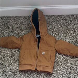 Carhartt Brown Hooded Jacket